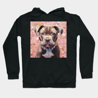 Staffy puppy art Hoodie